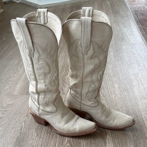 Freebird Cream Western Boots